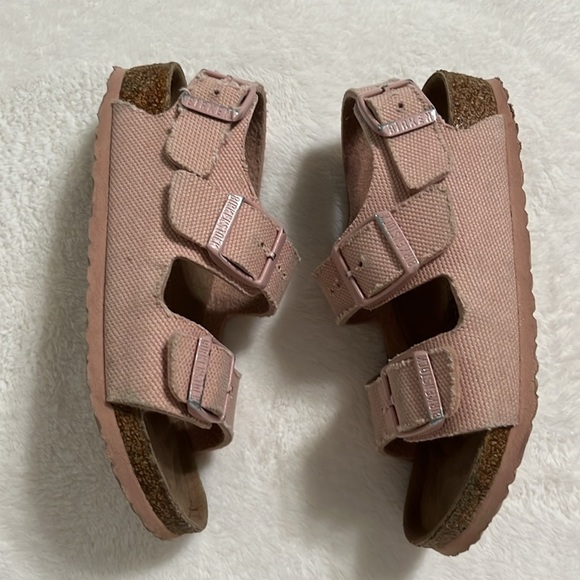 BIRKENSTOCK Kids Pink Sandals - Picture 2 of 14